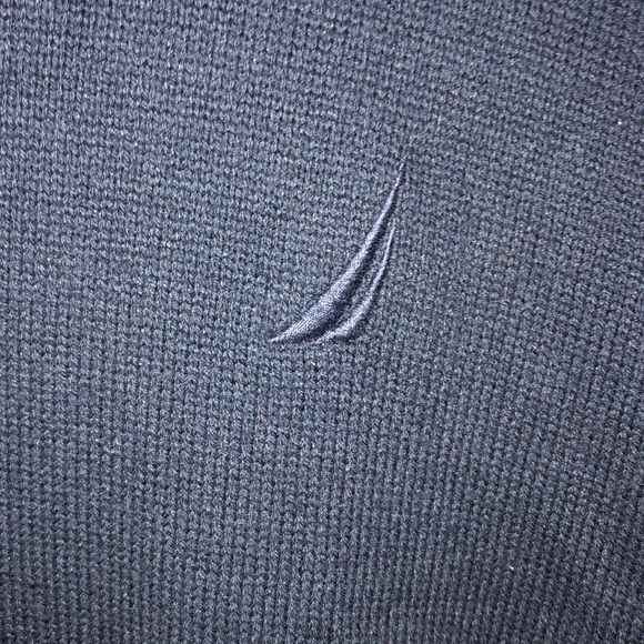Navy Blue Nautica Sweater - Picture 3 of 7